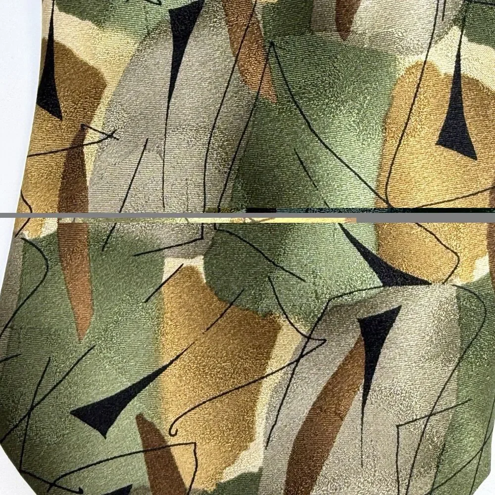 Vintage J Garcia Wired Crossroads Limited Edition 100% Silk Neck Tie